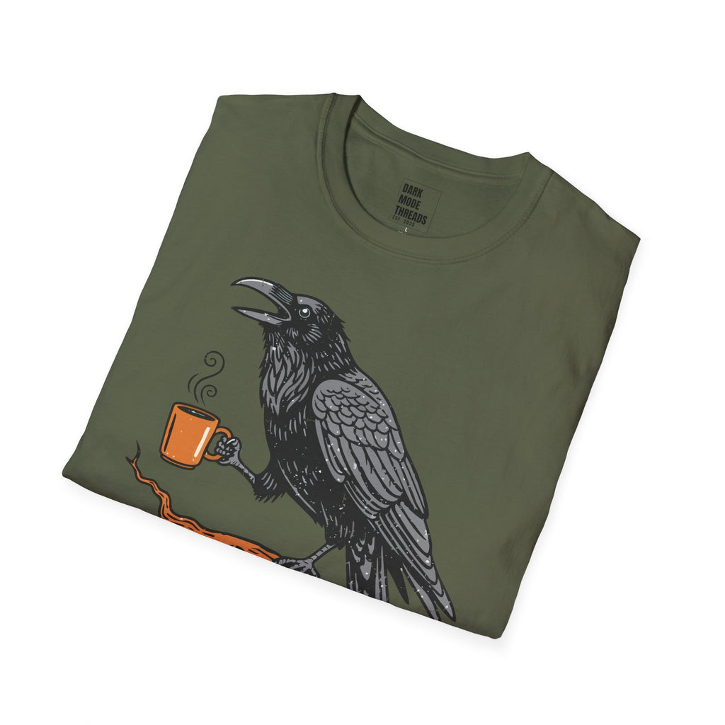 Caw-ffee Raven Coffee T-Shirt