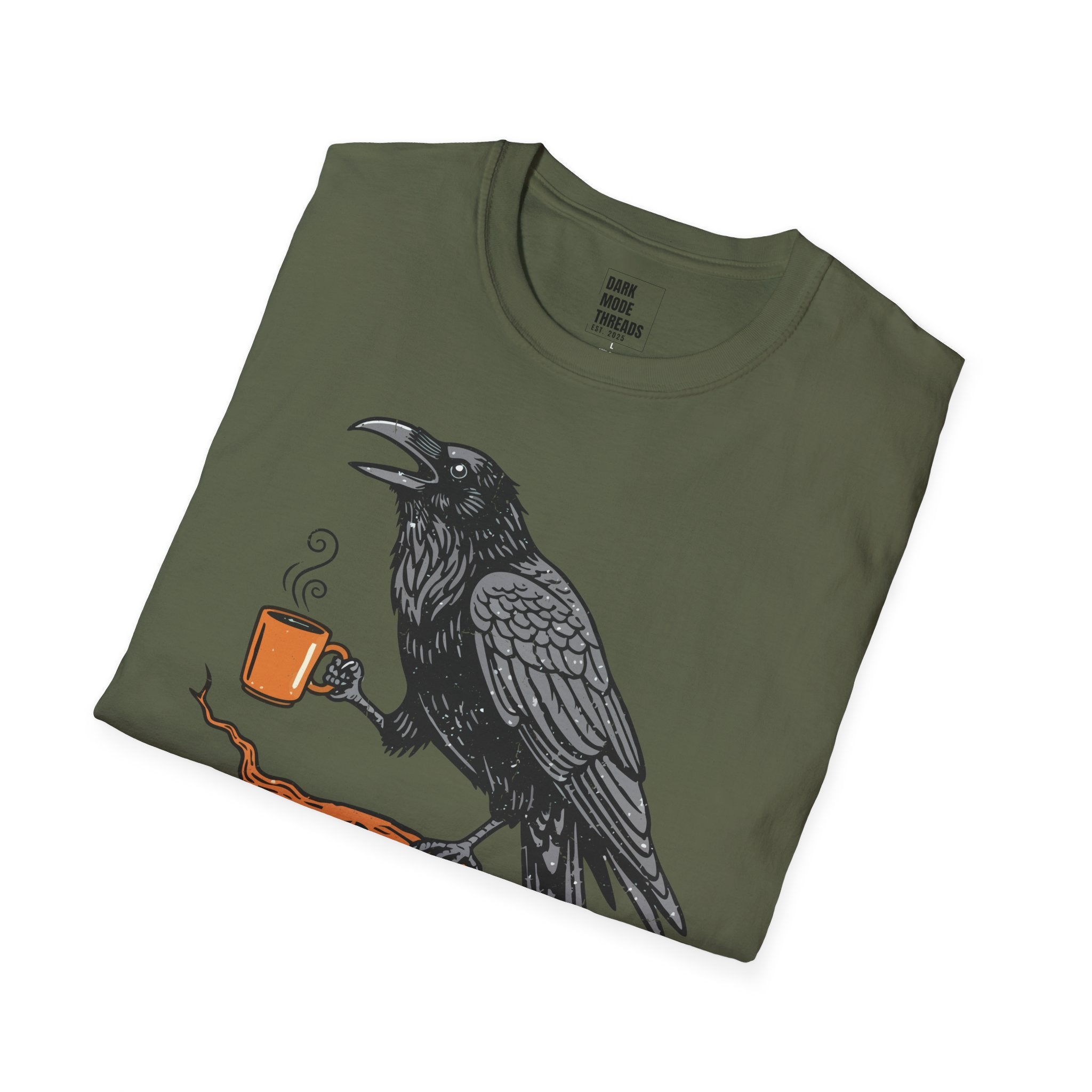 Caw-ffee Raven Coffee T-Shirt