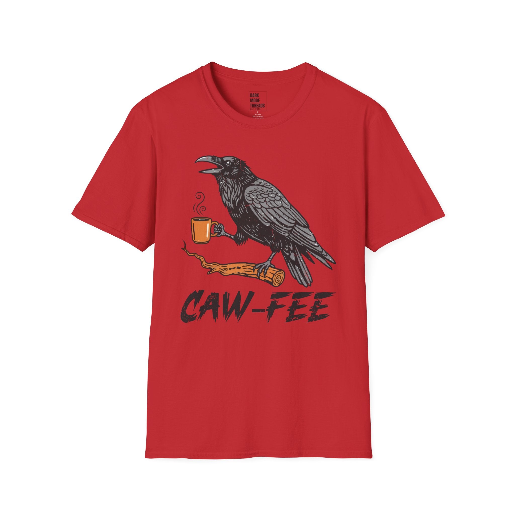 Caw-ffee Raven Coffee T-Shirt